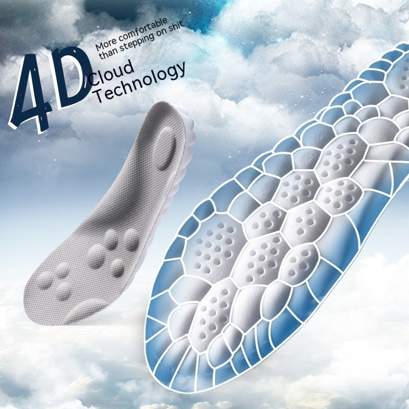 Semelles 4D Cloud Confort™ – Sensation de marcher sur un nuage