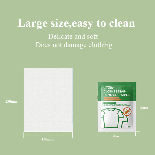 Lingettes Détachantes pour Vêtements – Élimine les Taches Instantanément !