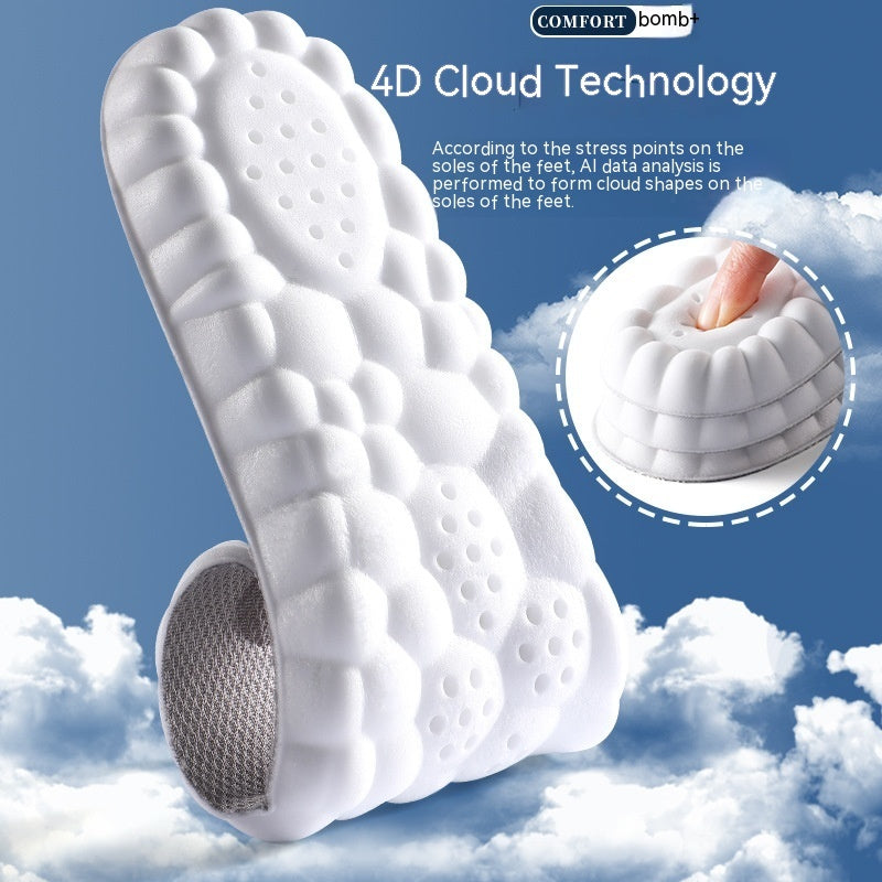 Semelles 4D Cloud Confort™ – Sensation de marcher sur un nuage